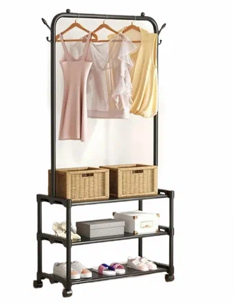 ZAPATERO Y PERCHERO PORTÁTIL